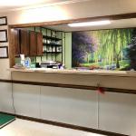 Reception Desk -
This is where you are greeted by our friendly and skilled front office staff who expertly juggle phone calls, bill payments, scheduling and more!