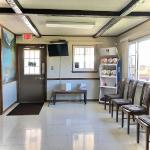 Welcome to the Belpre Animal Clinic! 
This is our lobby, where we hope that one day soon, patients can check in and wait to be seen or taken back for treatments and procedures. We miss seeing you and having face-to-face discussions!